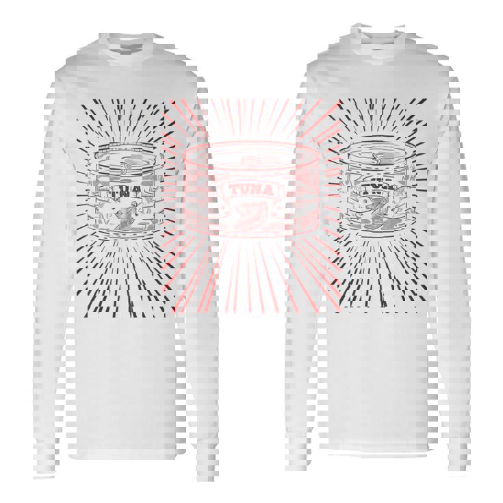 マグロ缶 長袖Tシャツ