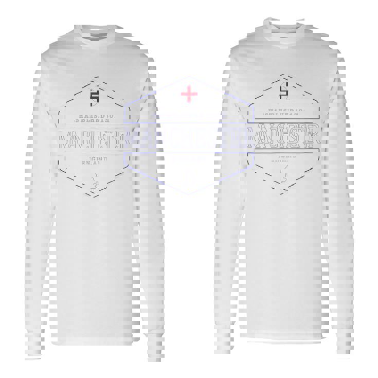 マンチェスター・イングランド 長袖Tシャツ