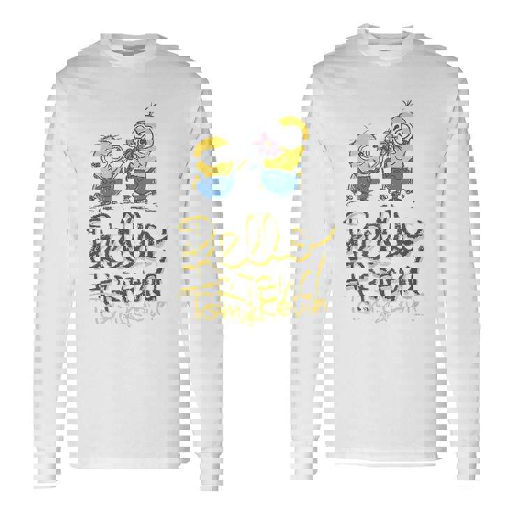 ミニオン Bello Friend Tom Kevin 長袖Tシャツ