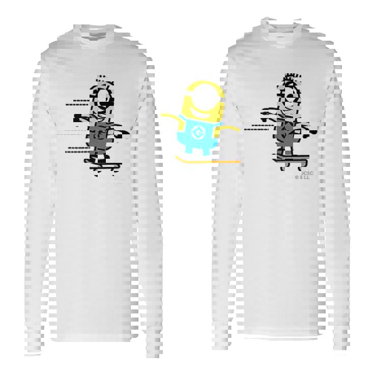ミニオン Minionkateboard Carl 長袖Tシャツ