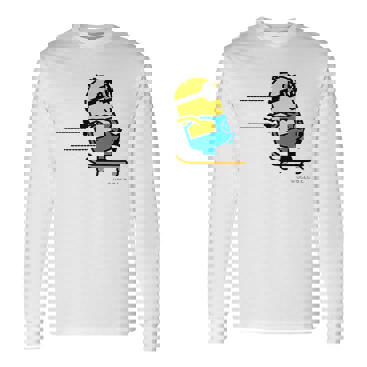 ミニオン Minionkateboard Dave 長袖Tシャツ