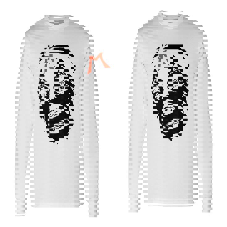 ミルマスカラス ルチャ・リブレ メキシカンレスラーレジェンド 長袖Tシャツ