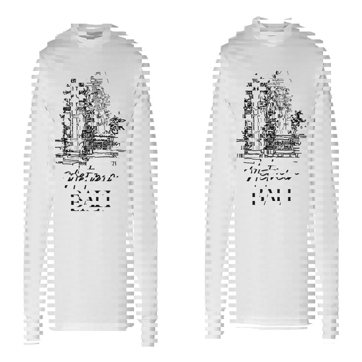 ミート・ミー・イン・バリ 旅行 バリ 旅行 バケーション インドネシア 長袖Tシャツ