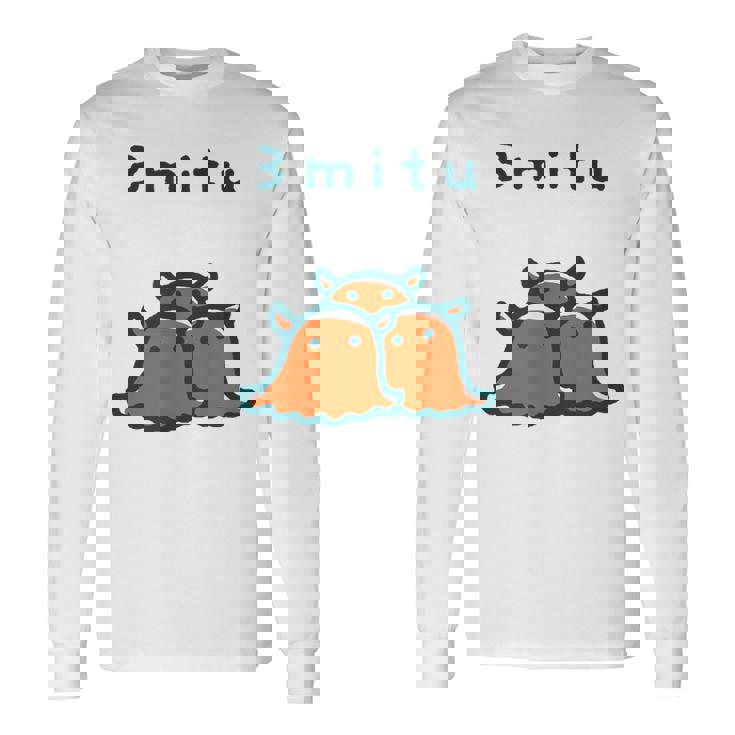 メンダコちゃん 3 Mitu 長袖Tシャツ