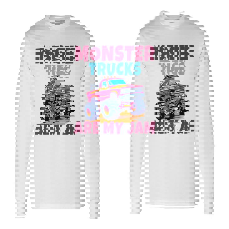 モンスタートラックアーマイジャムモンスタートラックキッズ 長袖Tシャツ