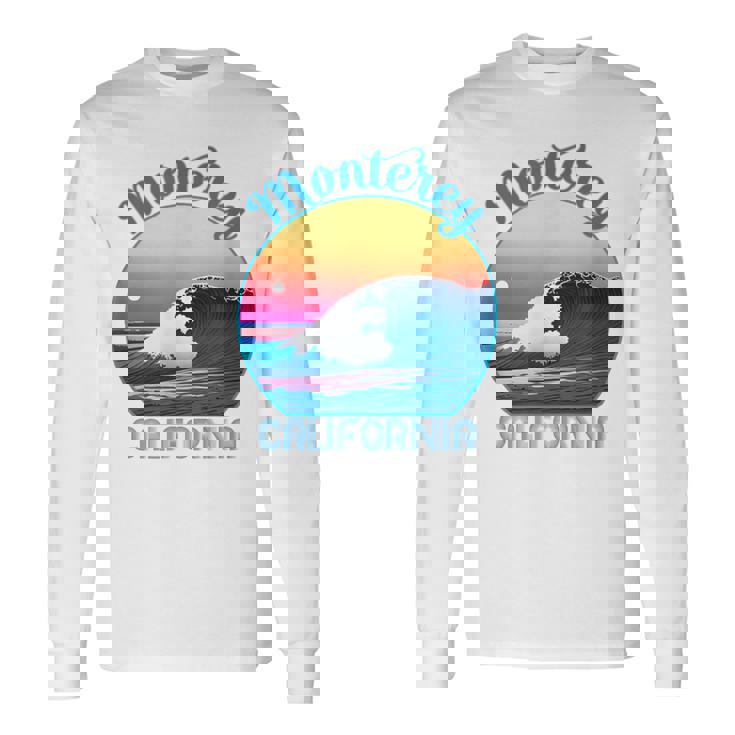 モントレーのお土産衣装 レトロ モントレー 長袖Tシャツ