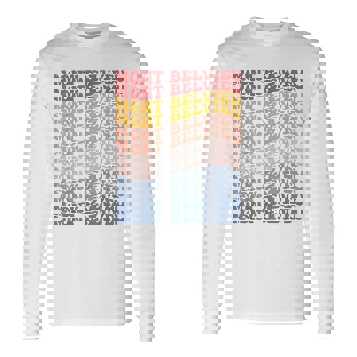 モンベルビューシティグルービーレトロ 長袖Tシャツ