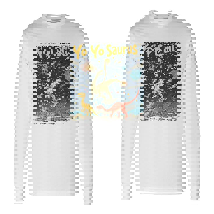 ヨーヨーザウルスファニーヨーヨー時代 長袖tシャツ 長袖Tシャツ
