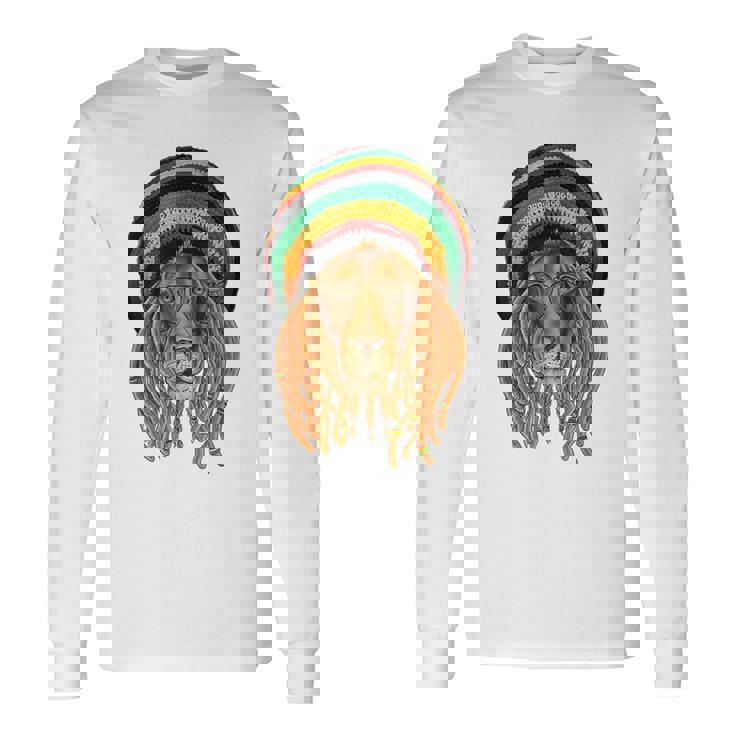 ラスタライオン ジャマイカ ラスタファリ カラーギフト レゲエ愛好家に 長袖Tシャツ