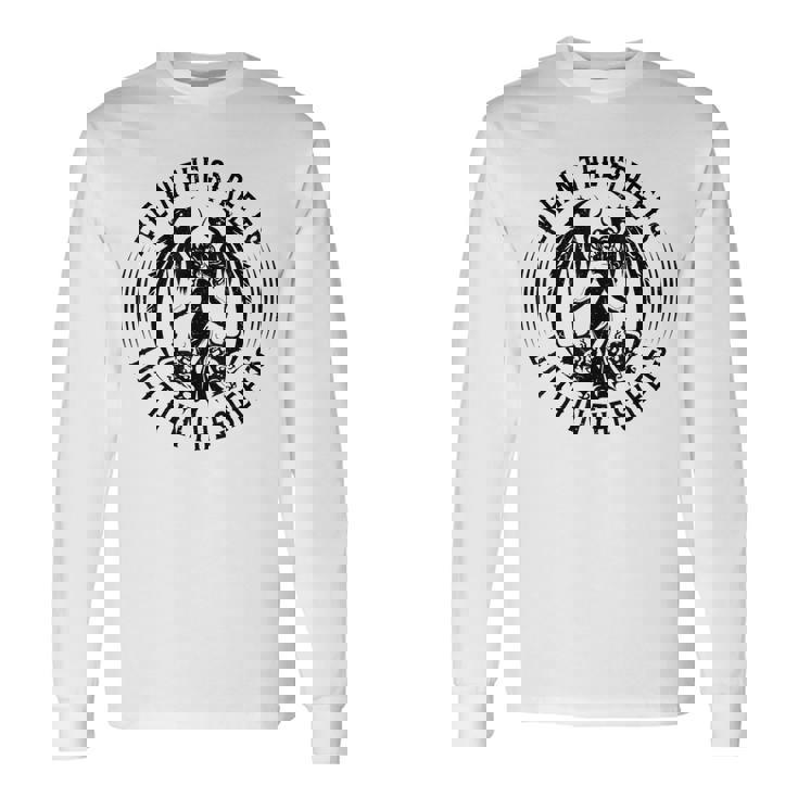 リリス 鬼 ゴシック 神話 民間伝承 悪魔 暗黒 オカルト 長袖Tシャツ