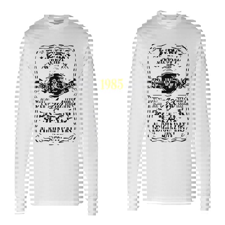レジェンドは1985年に誕生した37歳の男性の誕生日 長袖Tシャツ