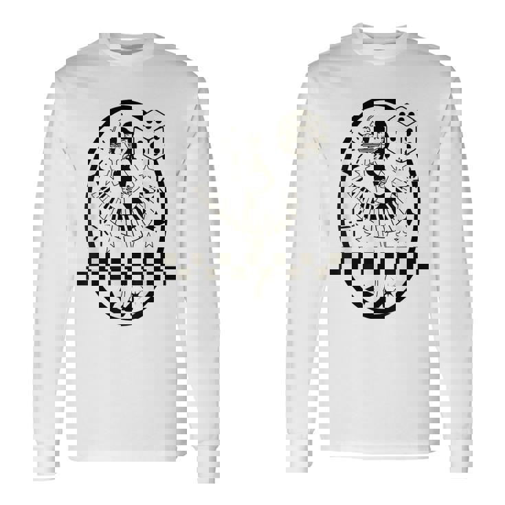 ロカビリー 50年代 服 ロックンロール ヴィンテージ 1950年代 音楽 60年代 長袖Tシャツ