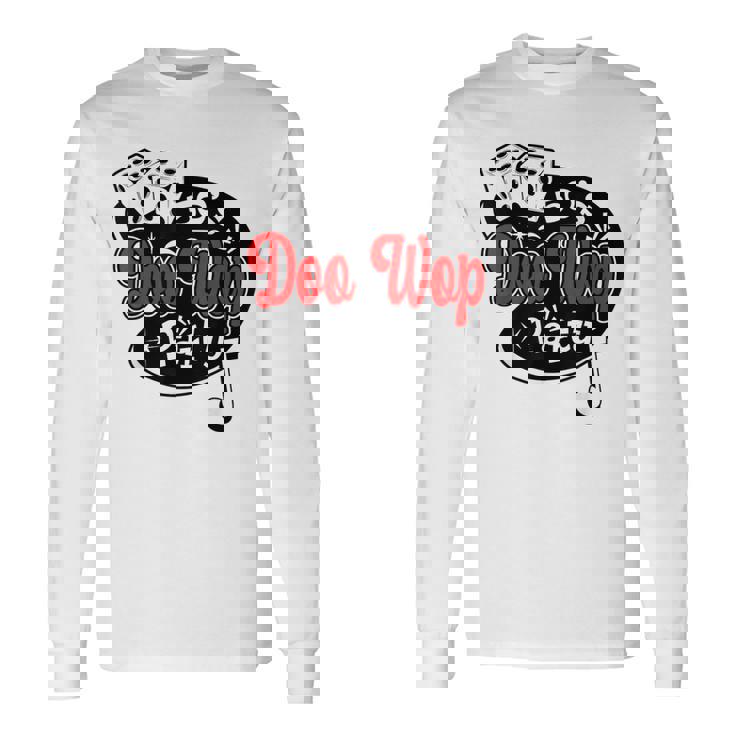 ロカビリー Doo Wop ヴィンテージ 50年代 音楽 レトロ ロックンロール 長袖Tシャツ