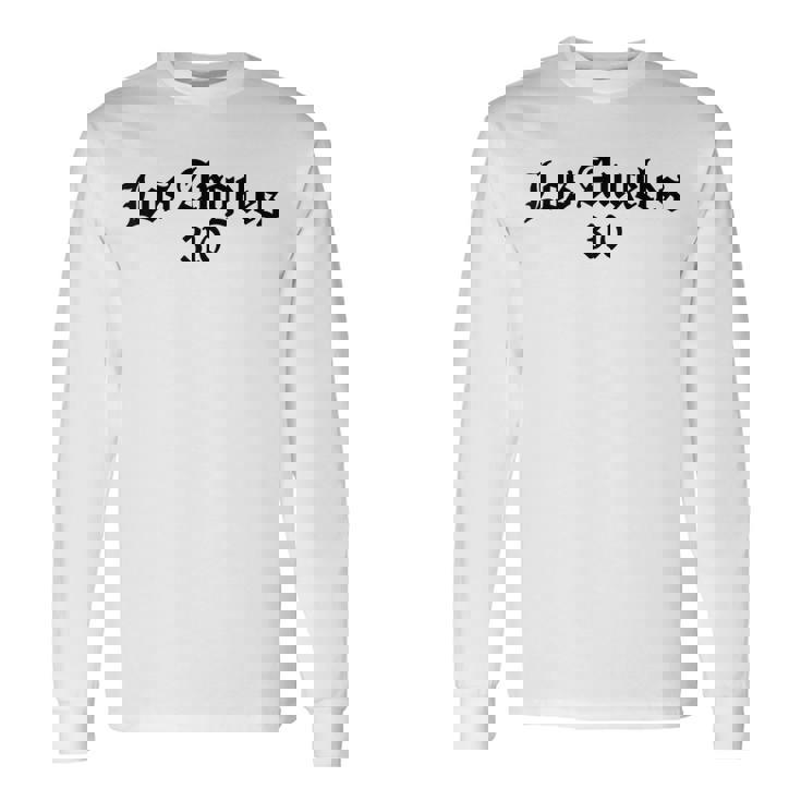 ロサンゼルス310エリアコードla 長袖Tシャツ