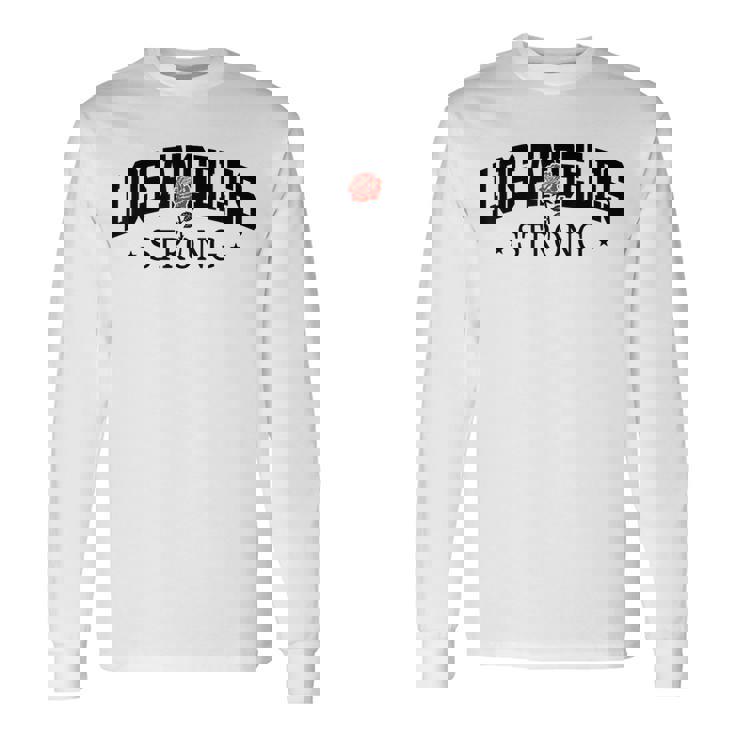 ロサンゼルスストロングカリフォルニアストロング、Laストロングサポート 長袖Tシャツ