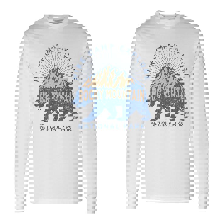 ロッキーマウンテン国立公園 長袖Tシャツ
