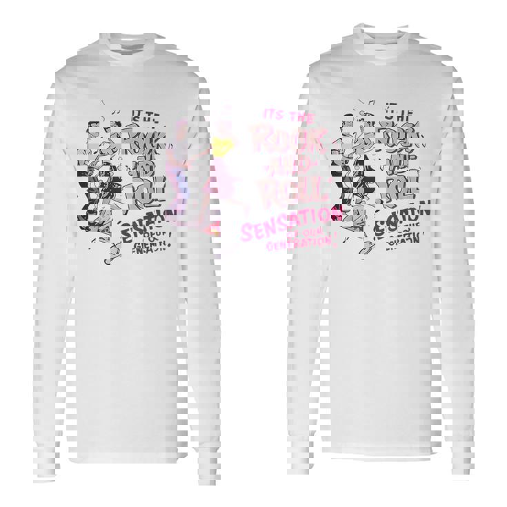 ロックンロール レトロ 50年代 ロカビリー ビンテージスタイル 1950年代 長袖Tシャツ