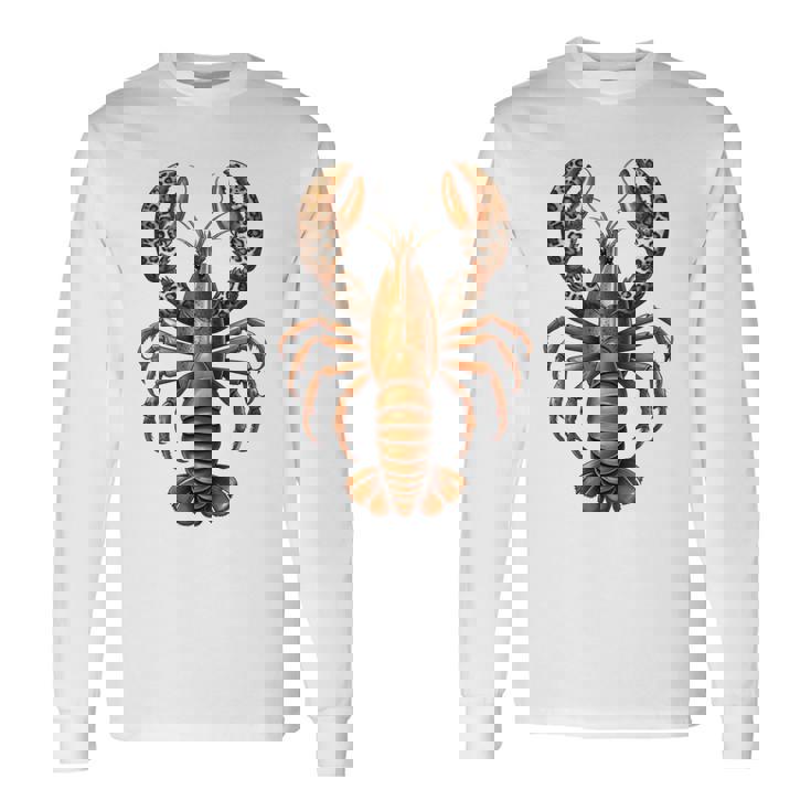 ロブスター ヒョウ ザリガニ ケイジャンフェスティバル 美学 長袖tシャツ 長袖Tシャツ