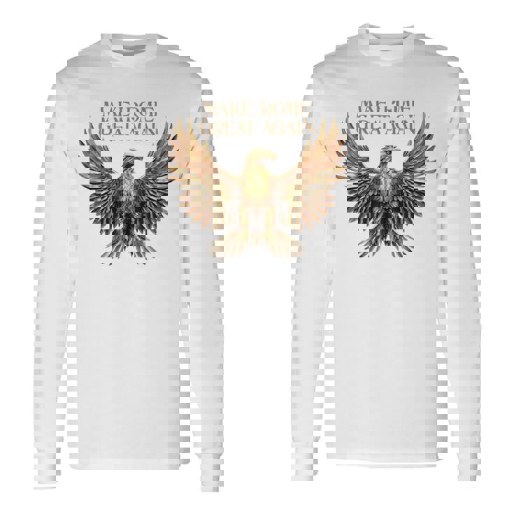 ローマを再び偉大にする ローマの土星 サトゥルナーリア クリスマス 長袖tシャツ 長袖Tシャツ