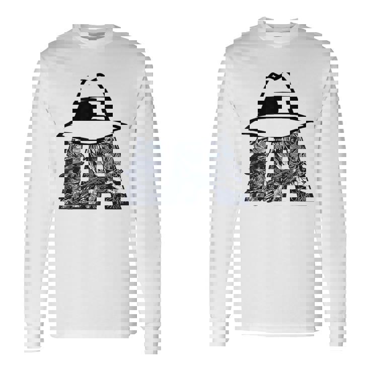 メンズ ローライダーハット La チカノ チョロ ロサンゼルス ローライダー 長袖Tシャツ