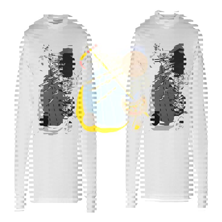 ワシリー・カンディンスキー作「スモール・ワールドii」1922 長袖tシャツ 長袖Tシャツ