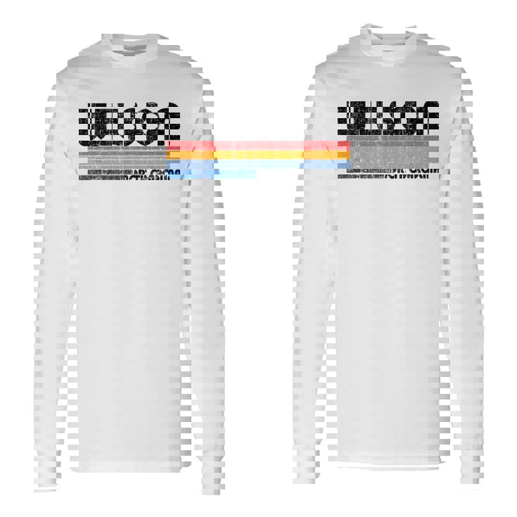 ヴィンテージ 70年代 80年代スタイル ウィルソン Nc 長袖Tシャツ