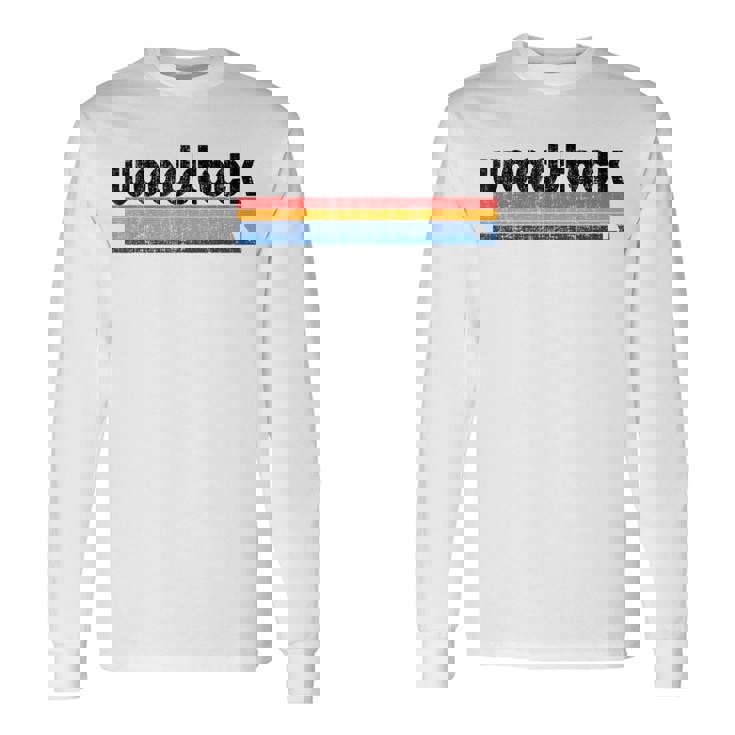 ヴィンテージ 80年代スタイル ウッドストック Ga 長袖Tシャツ