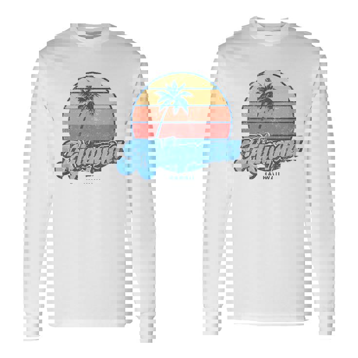 ヴィンテージ カラパナ ハワイ Hi クラシック 70年代 レトロ サーファー 長袖Tシャツ