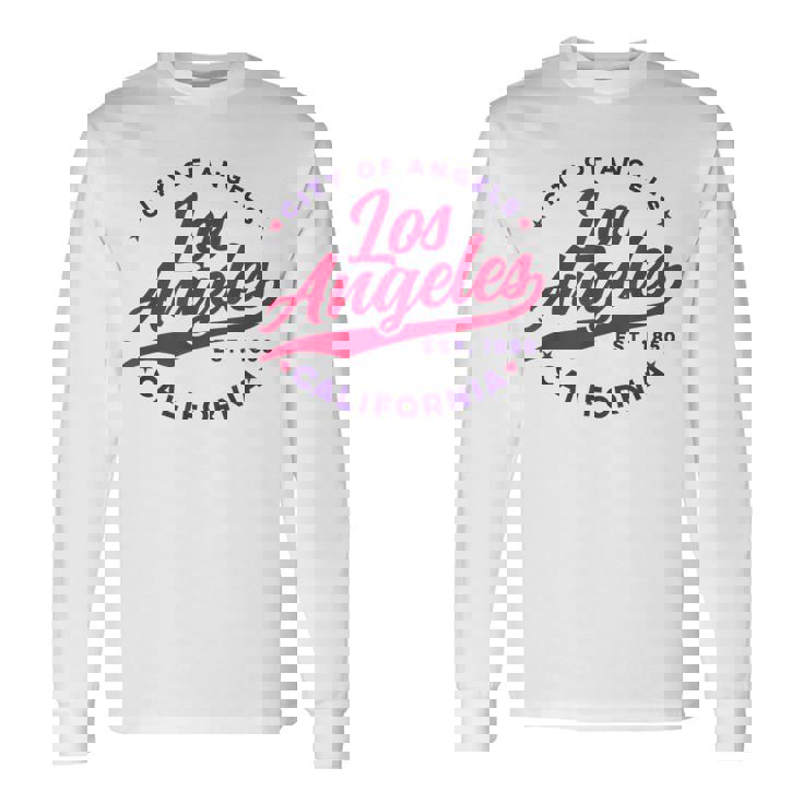 ヴィンテージ ロサンゼルス エンゼルス カリフォルニア レッドテキスト 長袖Tシャツ