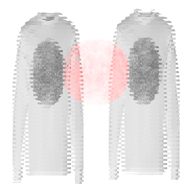 ヴィンテージ日本の日本国旗 長袖Tシャツ