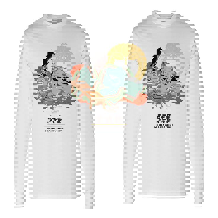 偉人シリーズ_紫式部 長袖Tシャツ