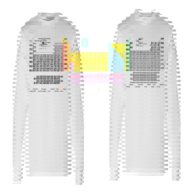 元素周期表 化学 長袖Tシャツ ギフトのアイデア