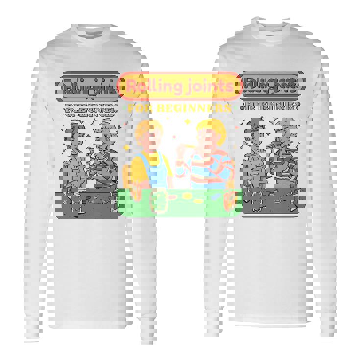 初心者向けツイストジョイント 大麻マリファナ 長袖tシャツ 長袖Tシャツ