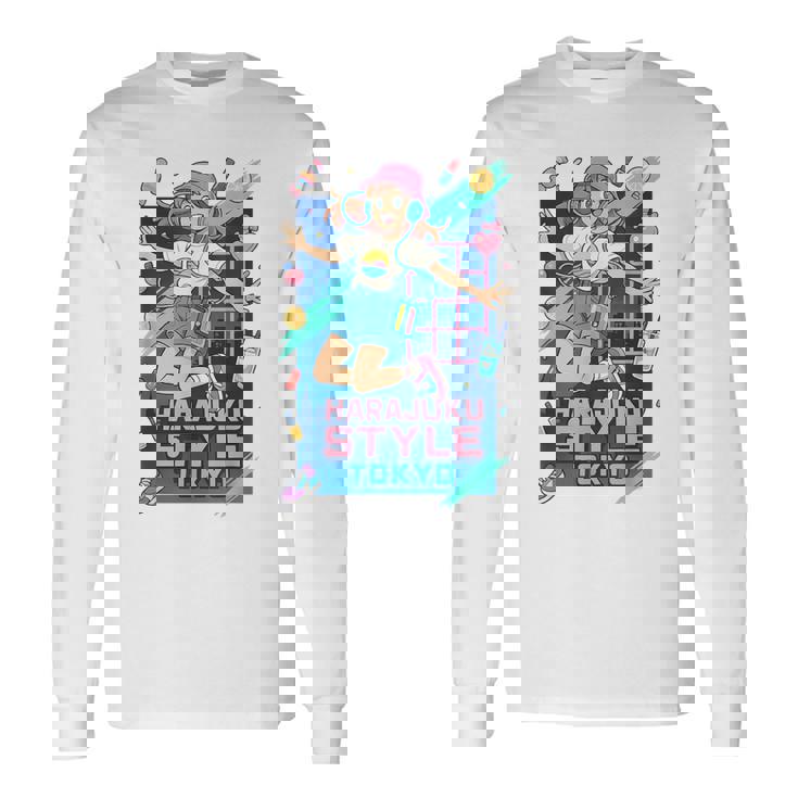 原宿ストリート 東京 長袖Tシャツ