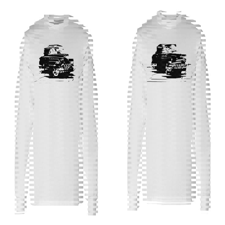 古い車 ヴィンテージ 長袖Tシャツ