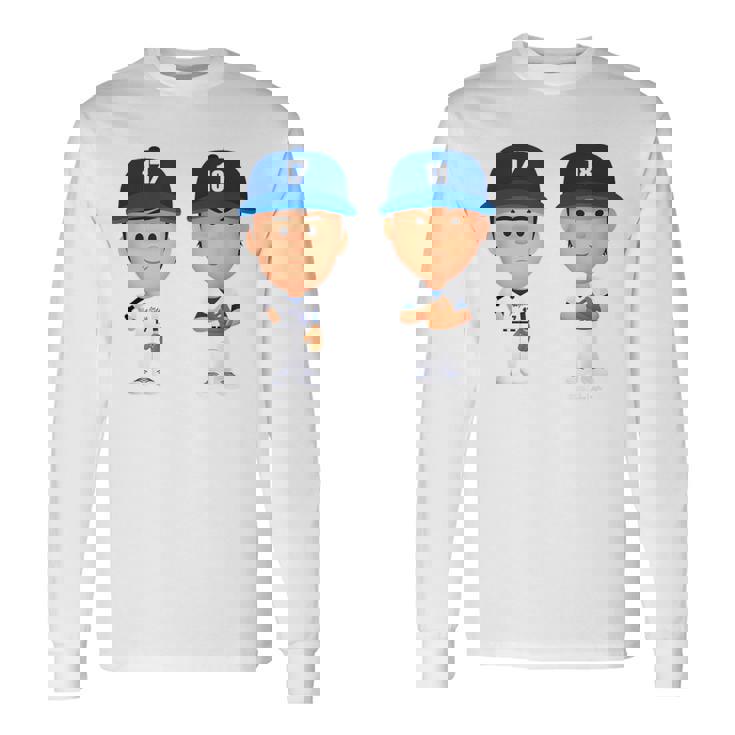 大谷山本 ロサンゼルス野球デュオ Mlbpa 長袖Tシャツ