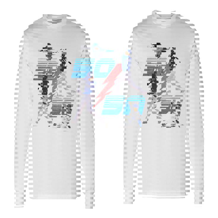 大谷翔平 ロサンゼルス 5050 クラブライトニングmlb選手 長袖Tシャツ