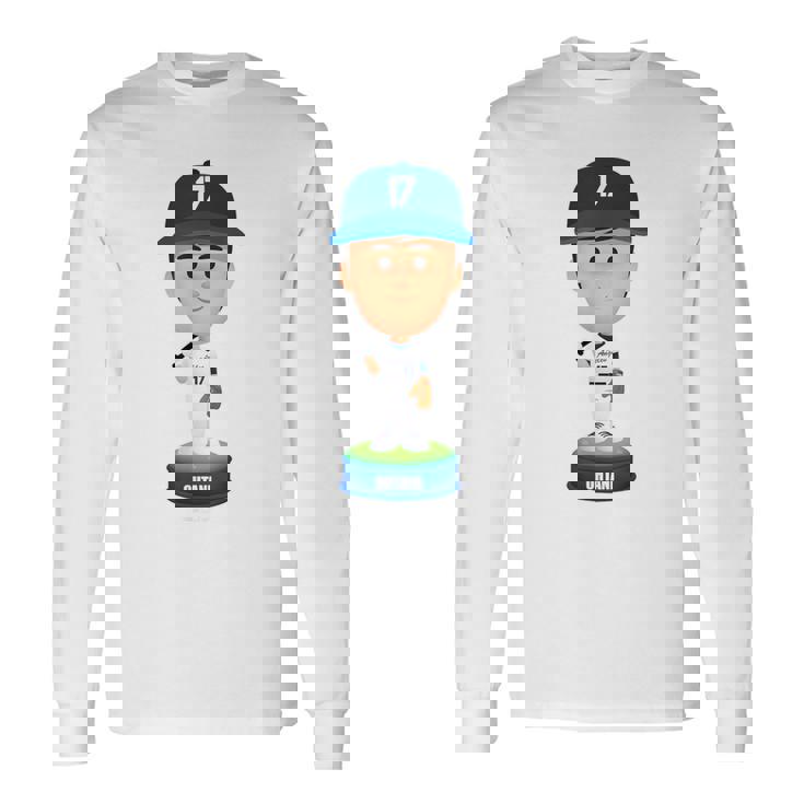 大谷翔平 ロサンゼルス 野球 ボブルヘッド Mlbpa 長袖Tシャツ