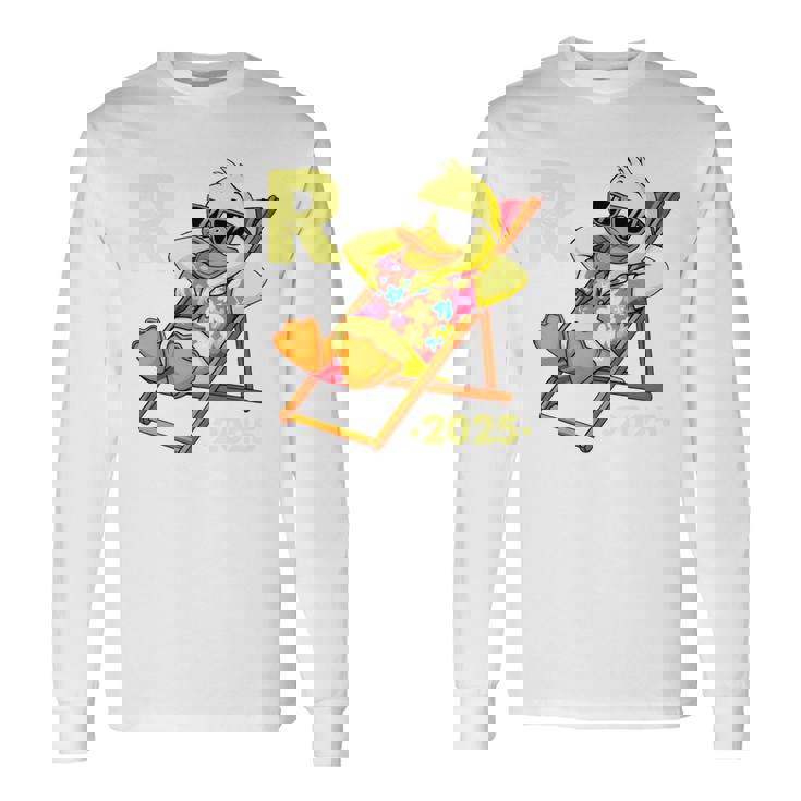 年金2025 伝説の年金ダック I Have Ready Retirees 長袖tシャツ 長袖Tシャツ