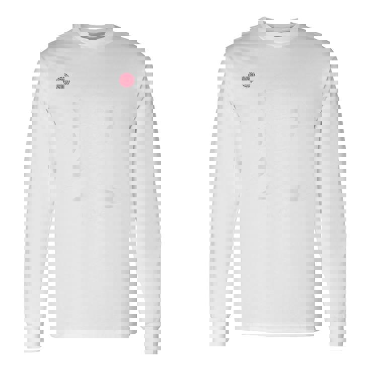 愛漢字 日本語の文字 日本のシンボル 背中に美的 長袖Tシャツ