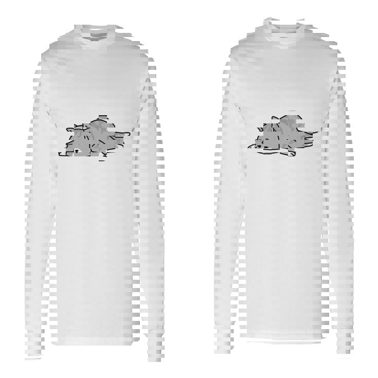 押してもダメならもうダメだ ネタ ことわざ 格言 慣用句 ジョーク ギャグ ダジャレ ツッコミ 猫 おもしろ 長袖tシャツ 長袖Tシャツ