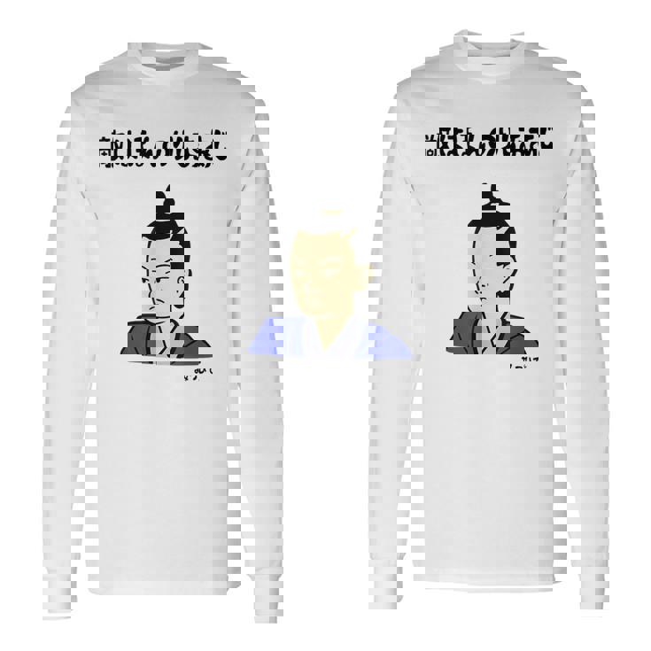 敵はほんのりしおあじ みつひで ネタ 敵は本能寺にあり 歴史好き ギャグ 明智光秀 ツッコミ 本能寺の変 おもしろ 長袖Tシャツ