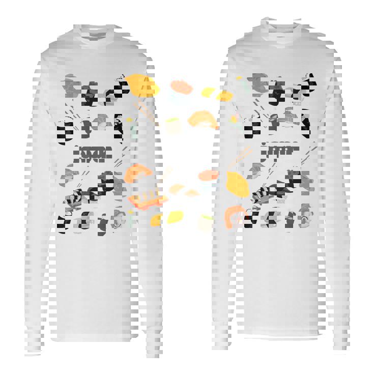 日本 寿司 お土産 長袖Tシャツ ギフトのアイデア