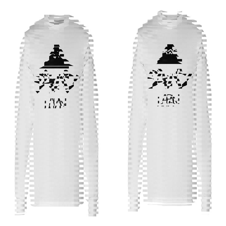 日本旅行 かっこいい ユニークなデザイン 夏 冬 長袖Tシャツ