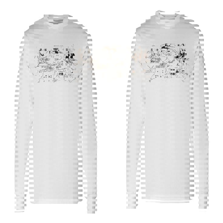 日本相撲日本相撲レスラー 長袖Tシャツ