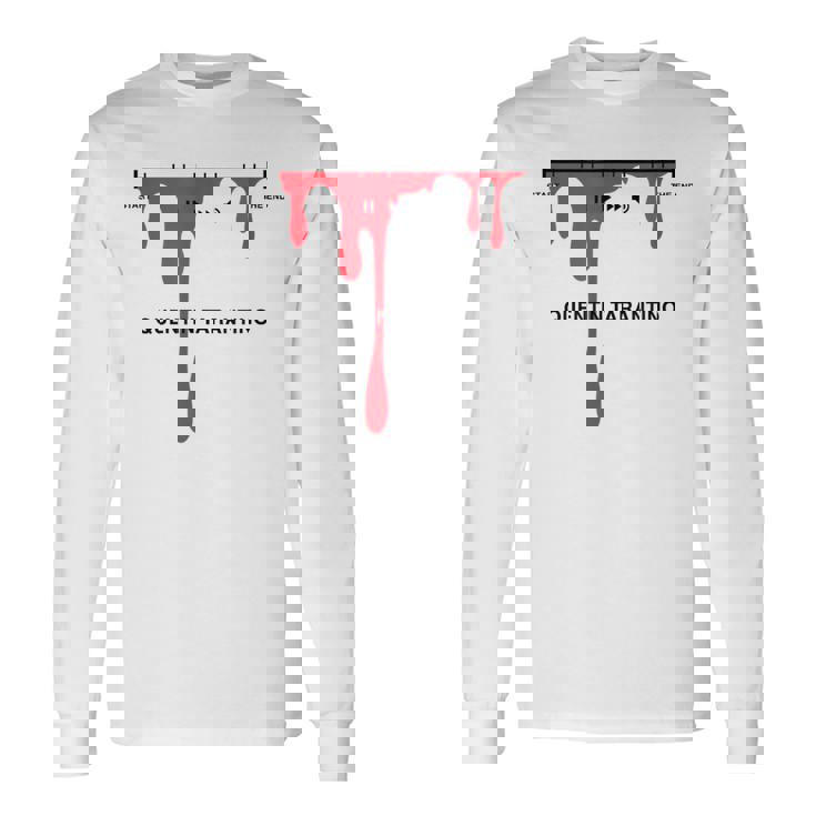 映画ファンのためのタランティーノフィルム。 長袖Tシャツ