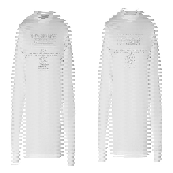 映画定格「G」タイトルスクリーンレトロvhsカスタムデザイン。 長袖Tシャツ