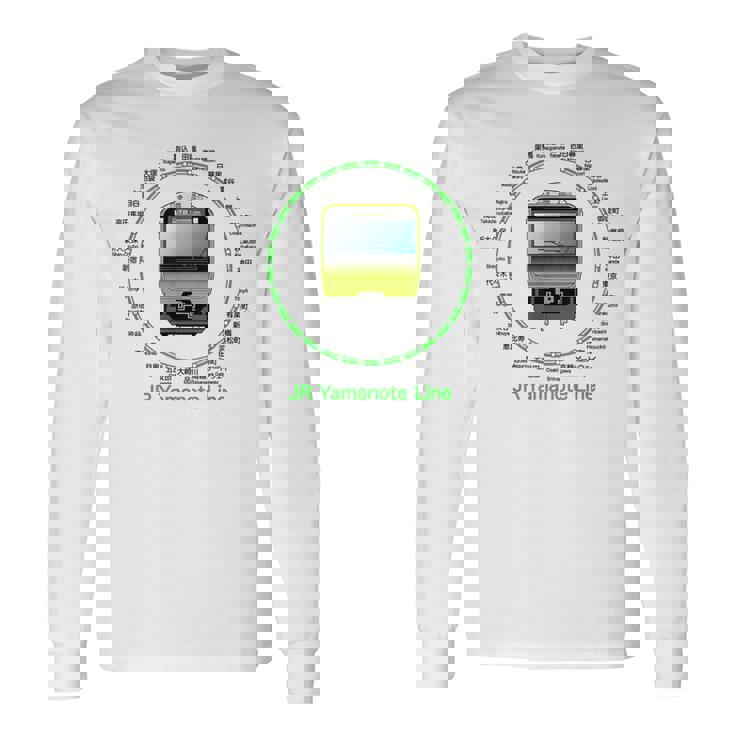 東京山手線 E235列車付き 長袖Tシャツ