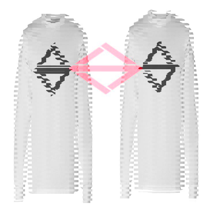 横浜市旗シンボル エンブレム 神奈川県 長袖Tシャツ ギフトのアイデア