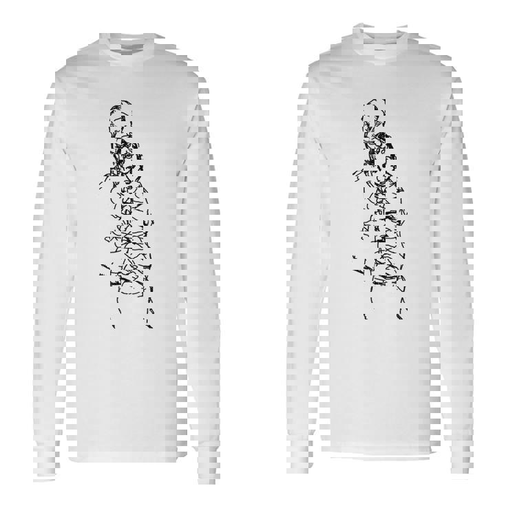 母と子 エゴン・シーレ作 1914 長袖Tシャツ